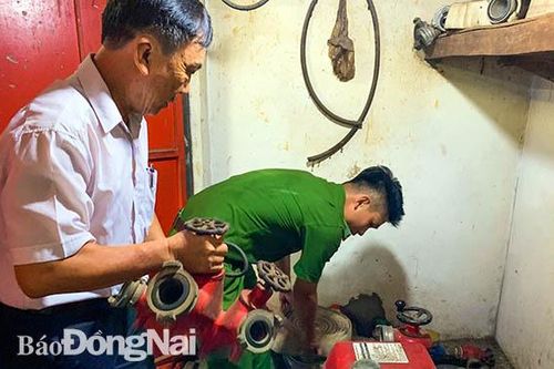 Biên Hòa kiểm tra phòng cháy chữa cháy tại các chợ