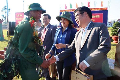 Háo hức chờ ngày nhập ngũ