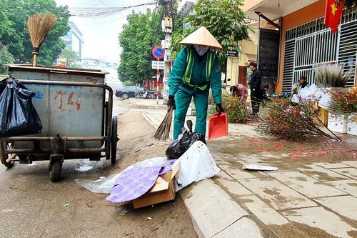 Tăng cường vệ sinh môi trường dịp Tết