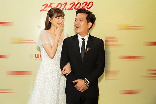 Trường Giang đưa Nhã Phương đi ra mắt phim 1 triệu đô