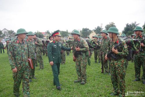 Bộ CHQS tỉnh kiểm tra công tác trực sẵn sàng chiến đấu
