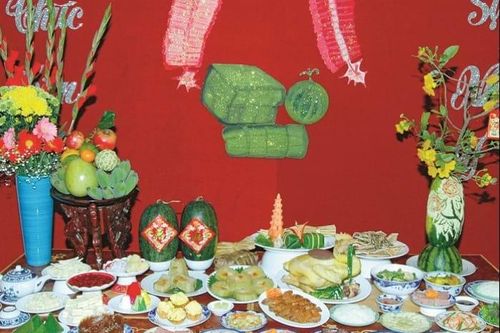 Mâm cỗ ngày Tết 3 miền