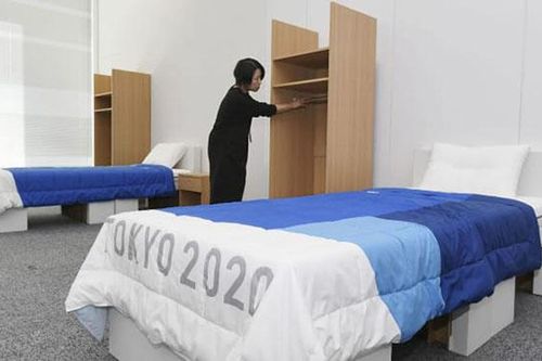 Nóng chuyện... cái giường tại Olympic Tokyo 2020