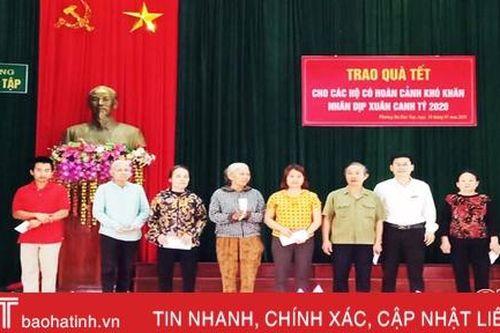 Agribank Thành Sen hỗ trợ 50 suất quà cho người nghèo đón tết