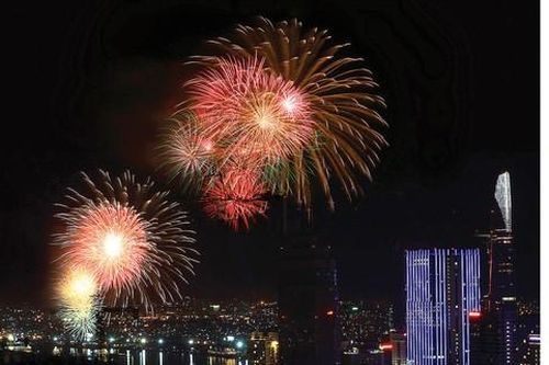 TPHCM: 1.500 pháo tầm cao, 30 dàn pháo tầm thấp, 10 dàn pháo hỏa thuật chờ bắn thời khắc giao thừa