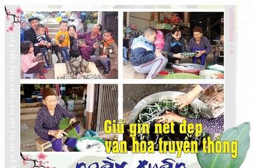 Giữ gìn nét đẹp văn hóa truyền thống ngày xuân