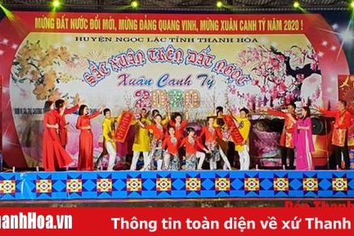 Đặc sắc chương trình nghệ thuật chào đón năm mới tại huyện Ngọc Lặc