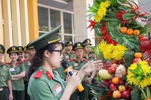 Đặc sắc chương trình 'Mừng Đảng, mừng Xuân' của Đại học ANND