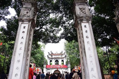 Tưng bừng khai hội Xuân Văn Miếu