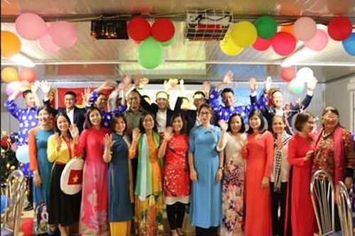 Chiến sĩ mũ nồi xanh Việt Nam đón Tết Nguyên đán ở Cộng hòa Nam Sudan