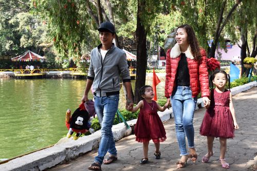 Gia Lai: Rộn ràng du Xuân ngày mùng 2 Tết