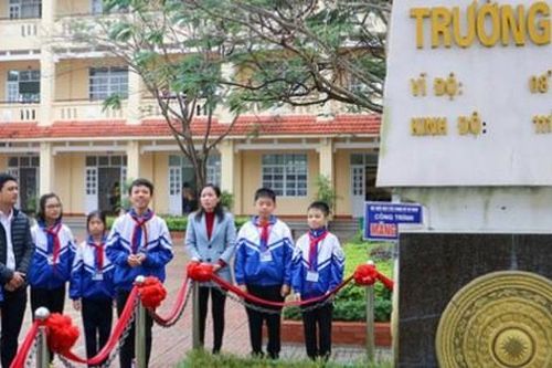 Ngôi trường có 16 lớp học mang tên các đảo ở Trường Sa, Hoàng Sa