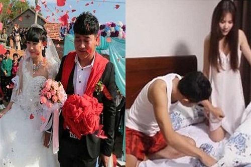 Bị ép cưới cô vợ ngực lép, chồng hành động sốc