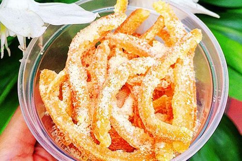 Mứt vỏ cam dẻo thơm đón Tết