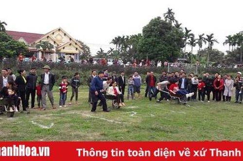 Huyện Vĩnh Lộc: Sôi nổi các trò chơi, trò diễn dân gian truyền thống dịp Tết Canh Tý 2020