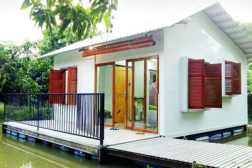 Độc đáo 'Nhà lưỡng cư' của thanh niên 9X