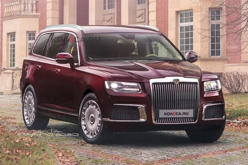 Hãng xe sang Aurus tiếp tục nhá hàng phiên bản SUV dành cho tổng thống Nga