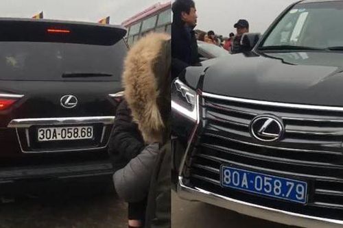 Xác minh xế sang Lexus mang 2 biển trắng - xanh