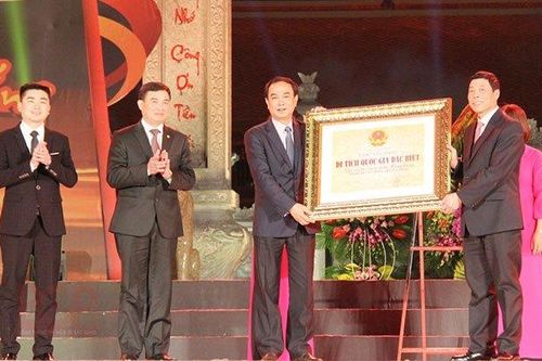 Khu Di tích chiến thắng Xương Giang nhận Bằng xếp hạng Di tích quốc gia đặc biệt