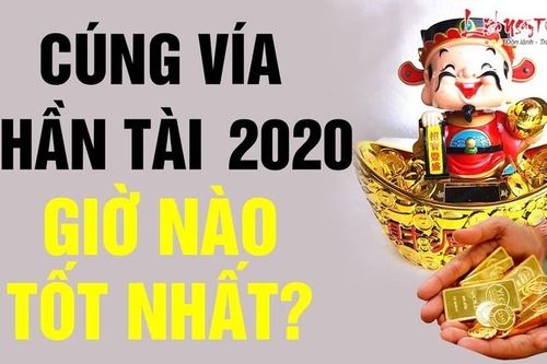 Giờ 'vàng' cúng vía Thần Tài 2020 để tiền bạc đầy nhà