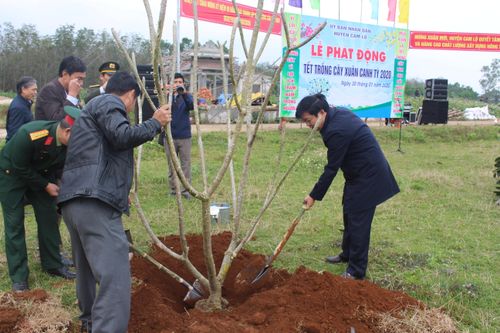 Cam Lộ: Phát động Tết trồng cây Xuân Canh Tý - 2020