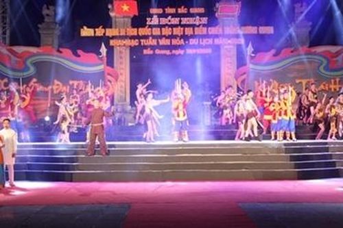 Bắc Giang đón Bằng di tích quốc gia đặc biệt Địa điểm chiến thắng Xương Giang