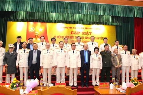 Bộ Công an gặp mặt kỷ niệm 90 năm Ngày thành lập Đảng