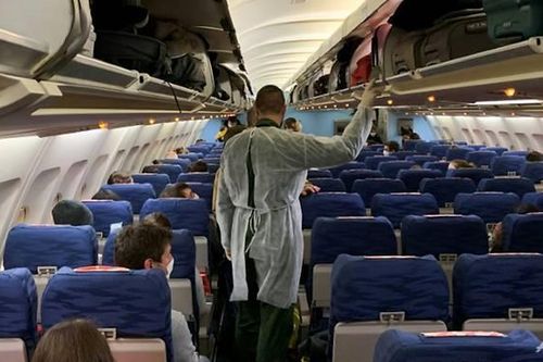 Nguy cơ từ những người sơ tán khỏi Vũ Hán trên các chuyến bay