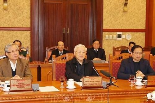 Tổng Bí thư, Chủ tịch nước Nguyễn Phú Trọng yêu cầu bảo đảm cuộc sống bình yên của nhân dân