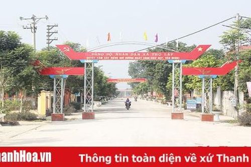 Xã Thọ Lập đẩy mạnh xây dựng đời sống văn hóa cơ sở