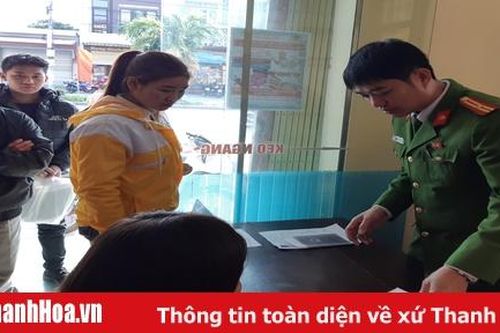 Sau Tết Nguyên Đán, số người xin cấp thẻ căn cước công dân huyện Nga Sơn tăng đột biến