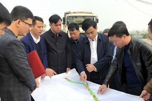 Kiểm tra tiến độ thực hiện dự án đầu tư xây dựng công trình đường Nguyễn Tất Thành kéo dài