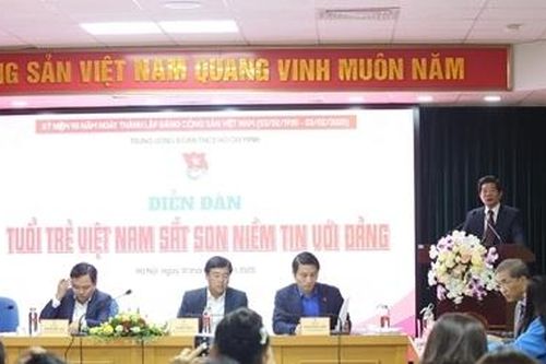 Khẳng định niềm tin sắt son của tuổi trẻ Việt Nam với Đảng