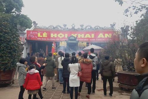 Nam Định: Dừng tổ chức Lễ hội khai ấn đền Trần