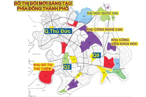 Khu Công nghệ cao gắn kết với Khu đô thị sáng tạo phía Đông