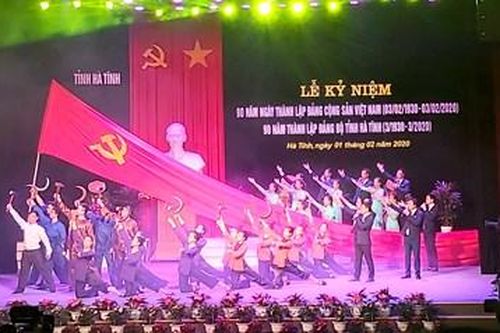 Kỷ niệm 90 năm thành lập Đảng bộ tỉnh Hà Tĩnh
