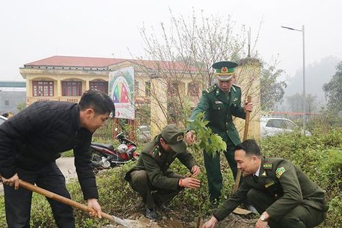 Mường Khương trồng 16.800 cây đầu Xuân Canh Tý