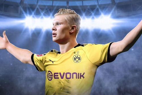 Haaland trên đường trở thành ngôi sao số một Dortmund