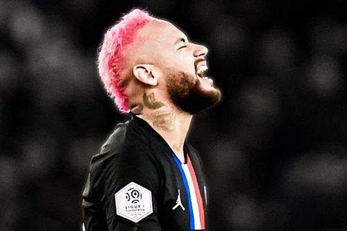 Neymar rê bóng để chọc tức đối phương