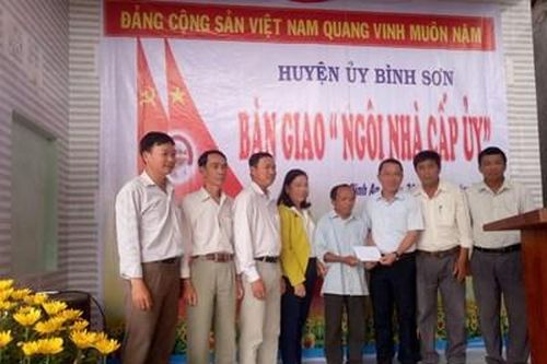 Sức lan tỏa từ Phong trào 'Ngôi nhà cấp ủy'