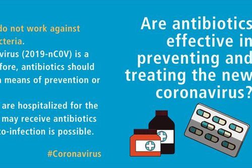 Virus corona: WHO công bố thông tin và khuyến nghị - Kháng sinh không có tác dụng