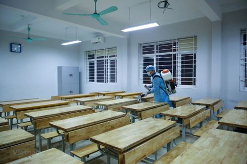 Cảnh vắng hoe tại các trường học tại Hà Nội do lo ngại virus corona