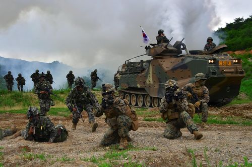 Hàn Quốc: Tập trận chung với Mỹ không vi phạm thỏa thuận liên Triều