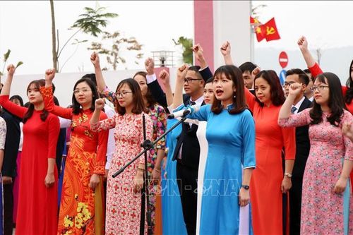 Quảng Ninh kết nạp đảng viên đợt 3 cho 30 quần chúng ưu tú