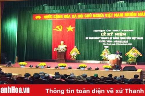 Huyện Như Thanh tọa đàm kỷ niệm 90 năm Ngày thành lập Đảng Cộng sản Việt Nam