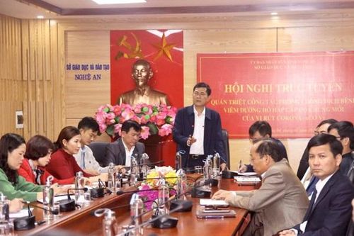 Nghệ An: Học sinh có người thân trở về từ vùng dịch corona sẽ được nghỉ học