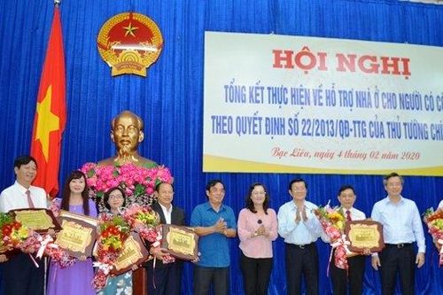 Hỗ trợ nhà ở cho người có nhiều công lao với cách mạng