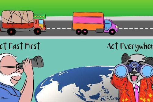 Đối phó với Trung Quốc, Ấn Độ cương quyết hướng về phía Đông