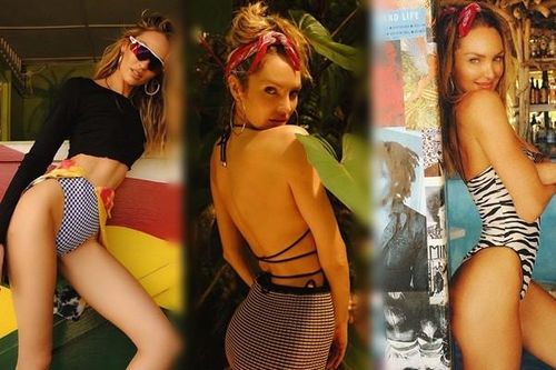 Candice Swanepoel thả dáng ngọc ngà gợi cảm ngây ngất