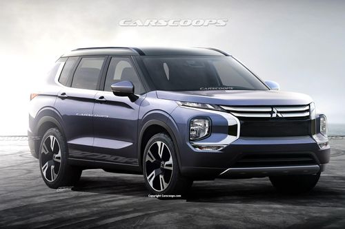 Mitsubishi Outlander 2021 sẽ to lớn và hiện đại hơn?